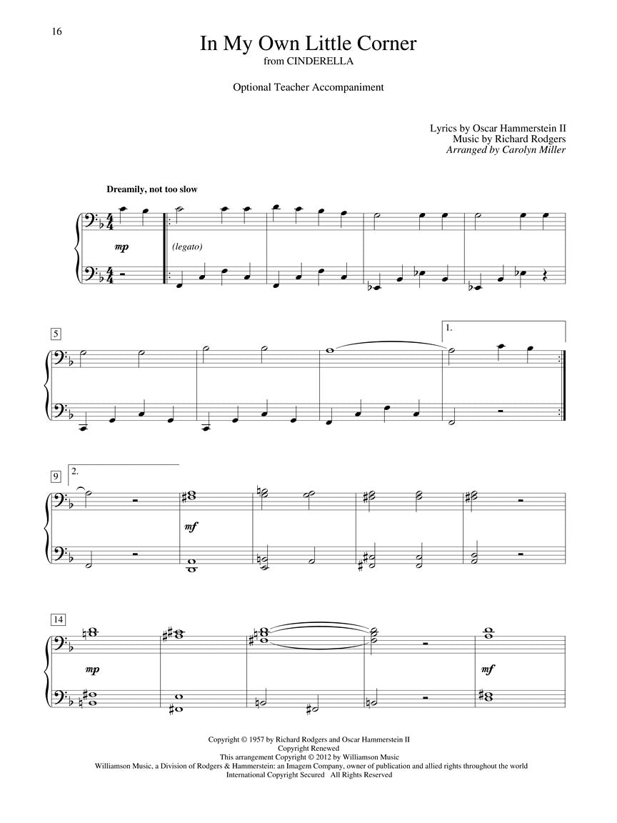 Teaching Little Fingers to Play More Broadway Songs