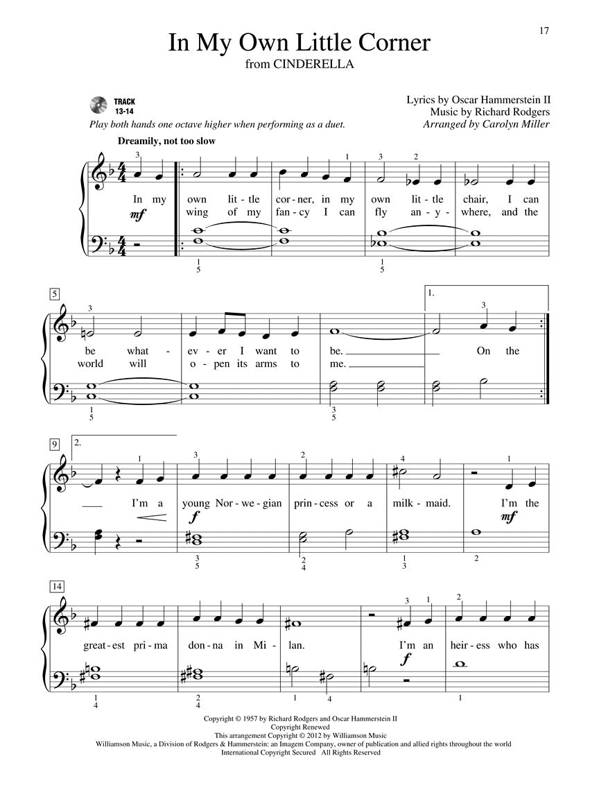 Teaching Little Fingers to Play More Broadway Songs