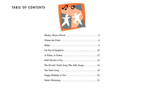 Faber Kids' Songs - Pretime to Bigtime - Primer Level