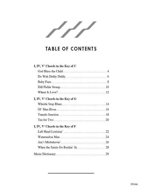 Faber Jazz & Blues - ChordTime Piano - Level 2B