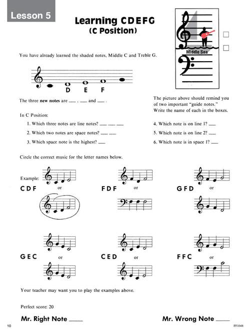 Faber I Can Read Music - Book 1