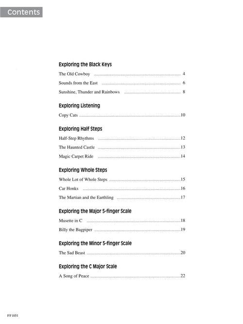 Faber Discover Beginning Improvisation An Improvisation Primer