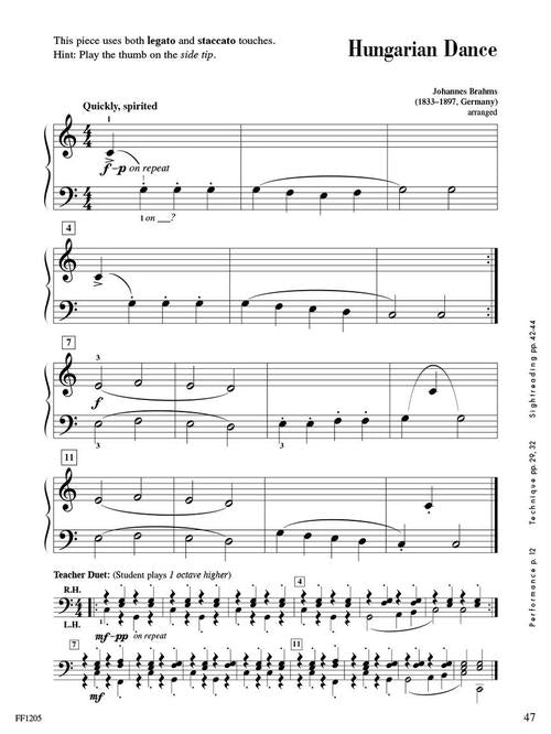 Faber Accelerated Piano Adventures Lesson Book 1