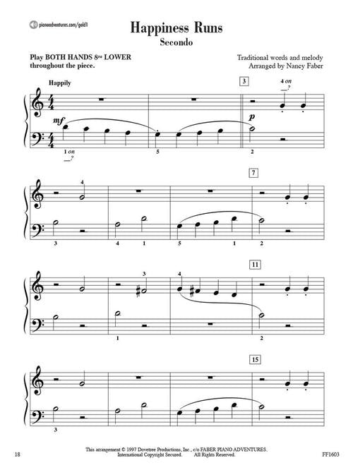 Faber Piano Adventures Gold Star Performance - Level 1