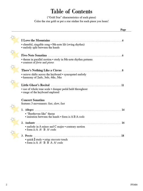 Faber Piano Adventures Gold Star Performance - Level 2A