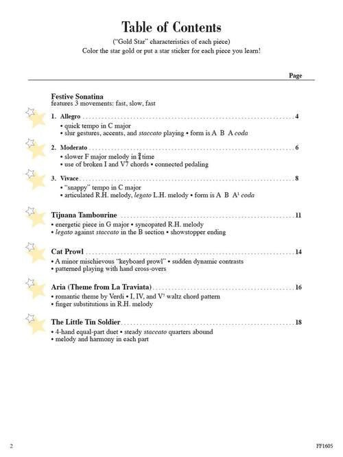 Faber Piano Adventures Gold Star Performance Level 2B