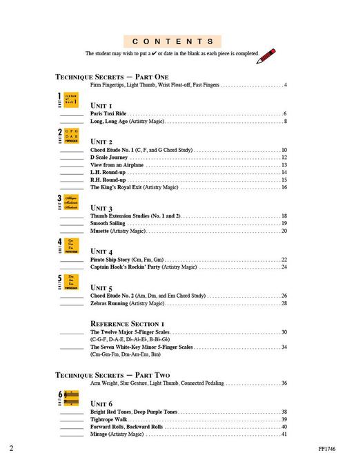 Accelerated Piano Adventures Technique and Artistry, Book 2