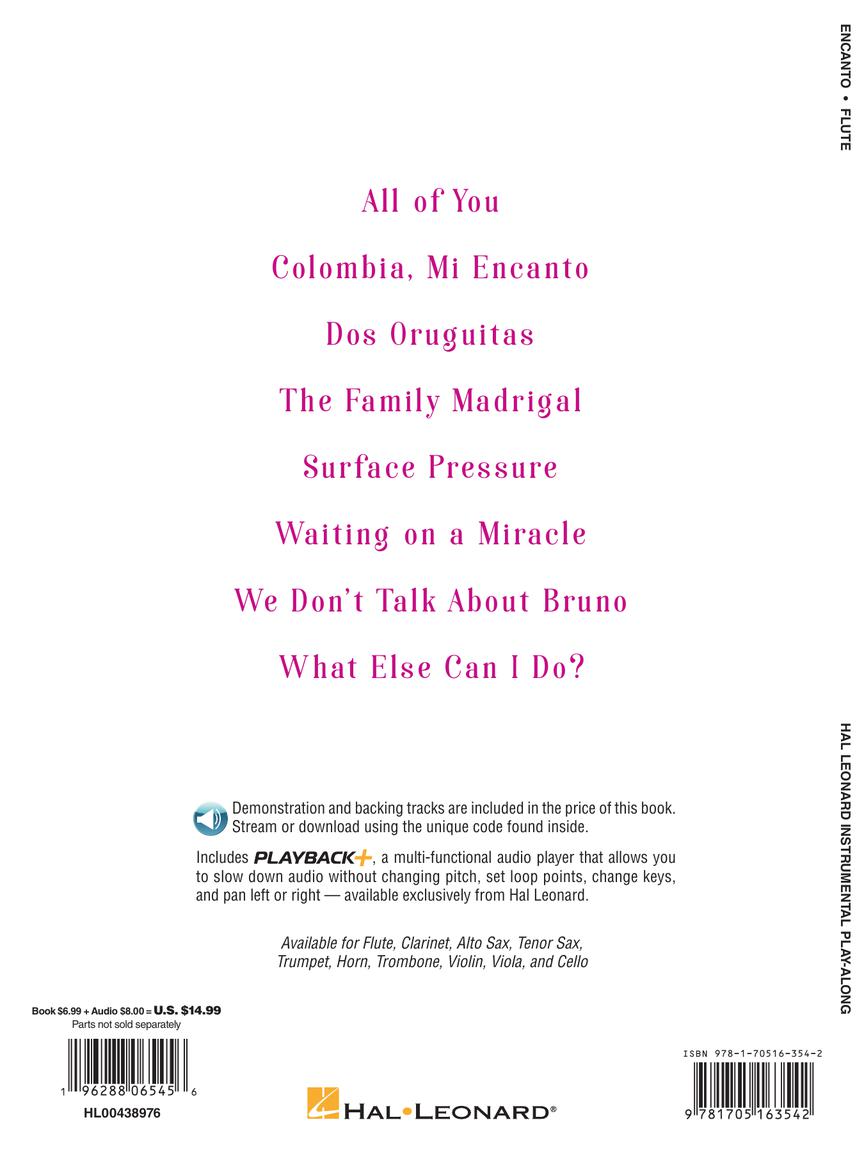 Miranda Encanto for Flute Instrumental Play-Along