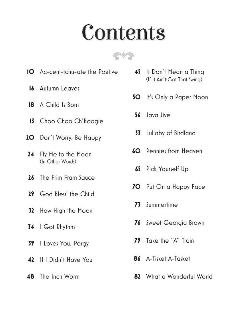 Jazz Songs for Kids for Easy Piano