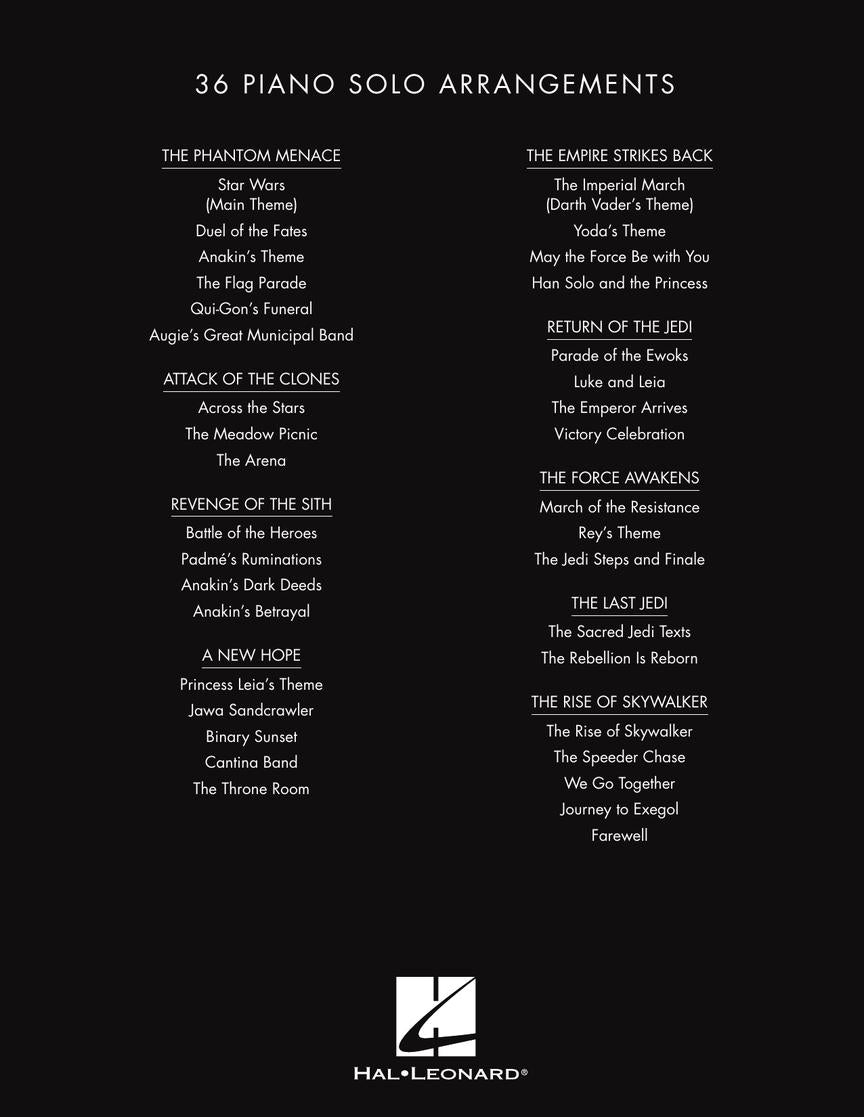 Williams Star Wars: The Piano Anthology