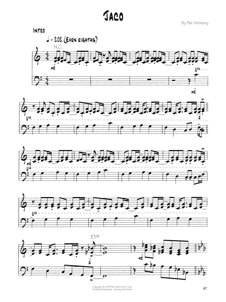 Pat Metheny Songbook