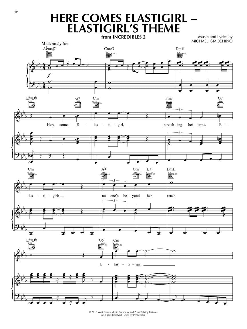 Giacchino Sheet Music Collection