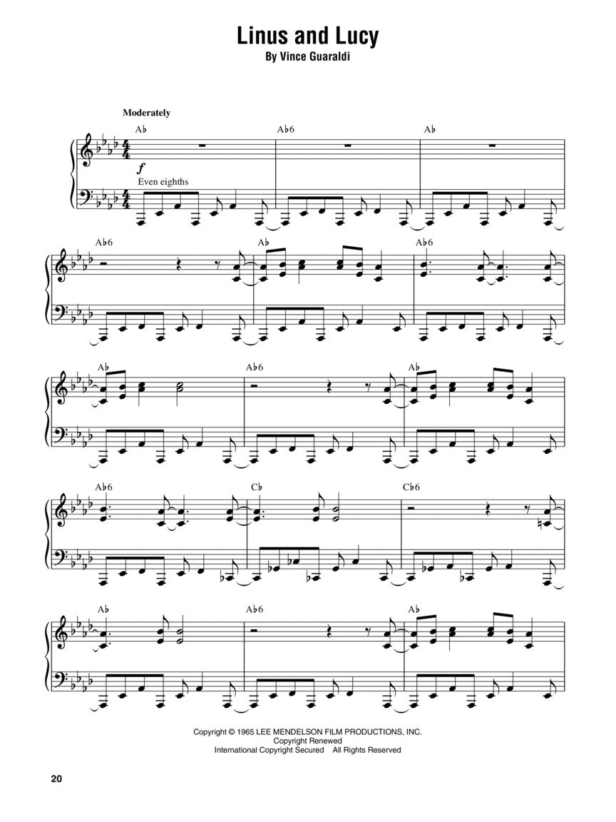 Guaraldi, Vince - Collection Piano