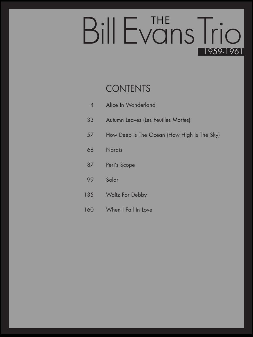 Evans, Bill - Trio - Volume 1