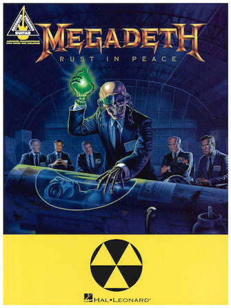 Megadeth: Rust in Peace, Guitar Recorded Versions TAB, Hal Leonard 00694951
