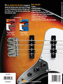 Hal Leonard Bass Method Book 1 – 2nd Edition (Book Only)