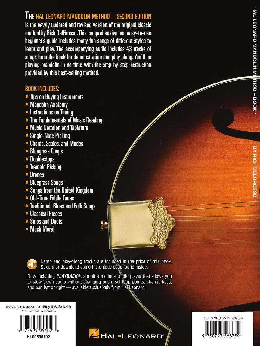 Hal Leonard Mandolin Method – Book 1: Second Edition