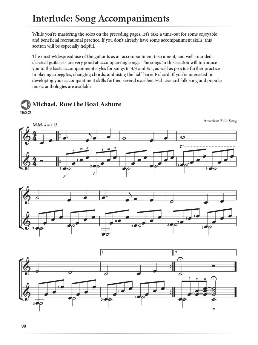 Modern Approach to Classical Guitar - Book 2