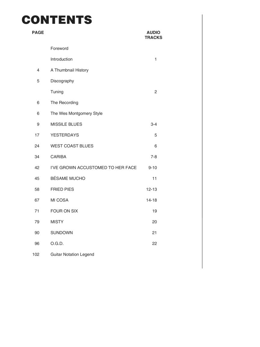 Montgomery, Wes - Signature Licks