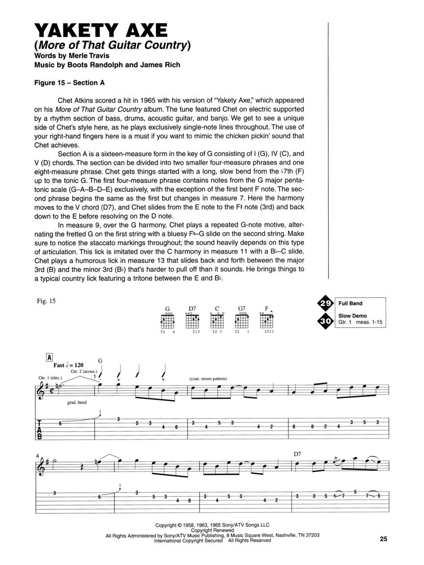 Atkins, Chet - Best of - Guitar Signature Licks