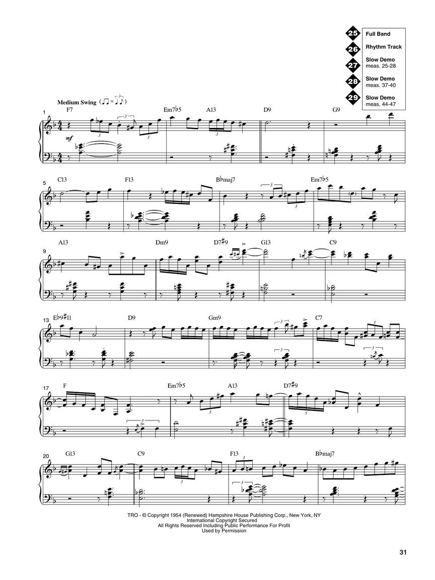 Peterson- Oscar Peterson Plays Standards - Piano Signature Licks