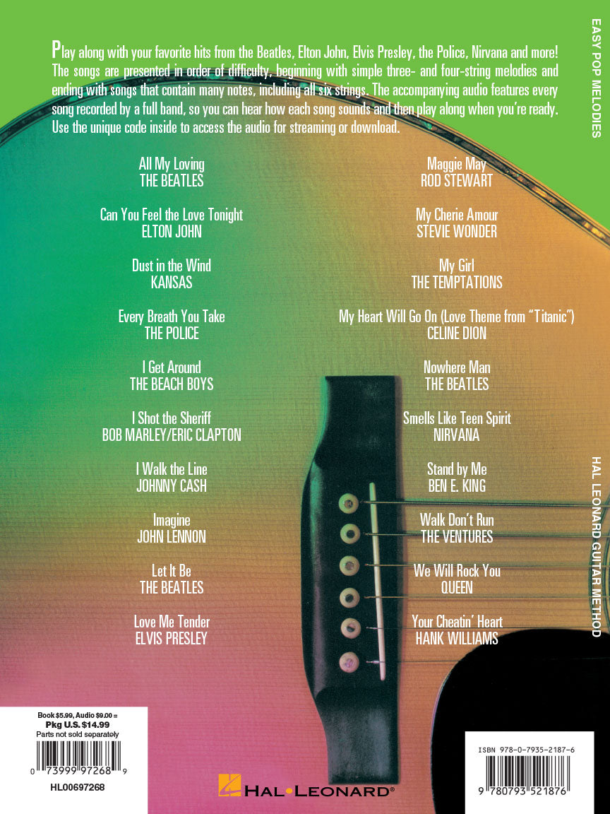 Easy Pop Melodies for Guitar