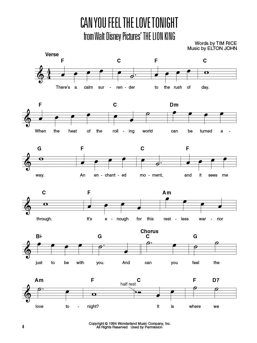 Easy Pop Melodies for Guitar