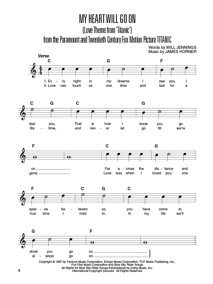 Easy Pop Melodies for Guitar