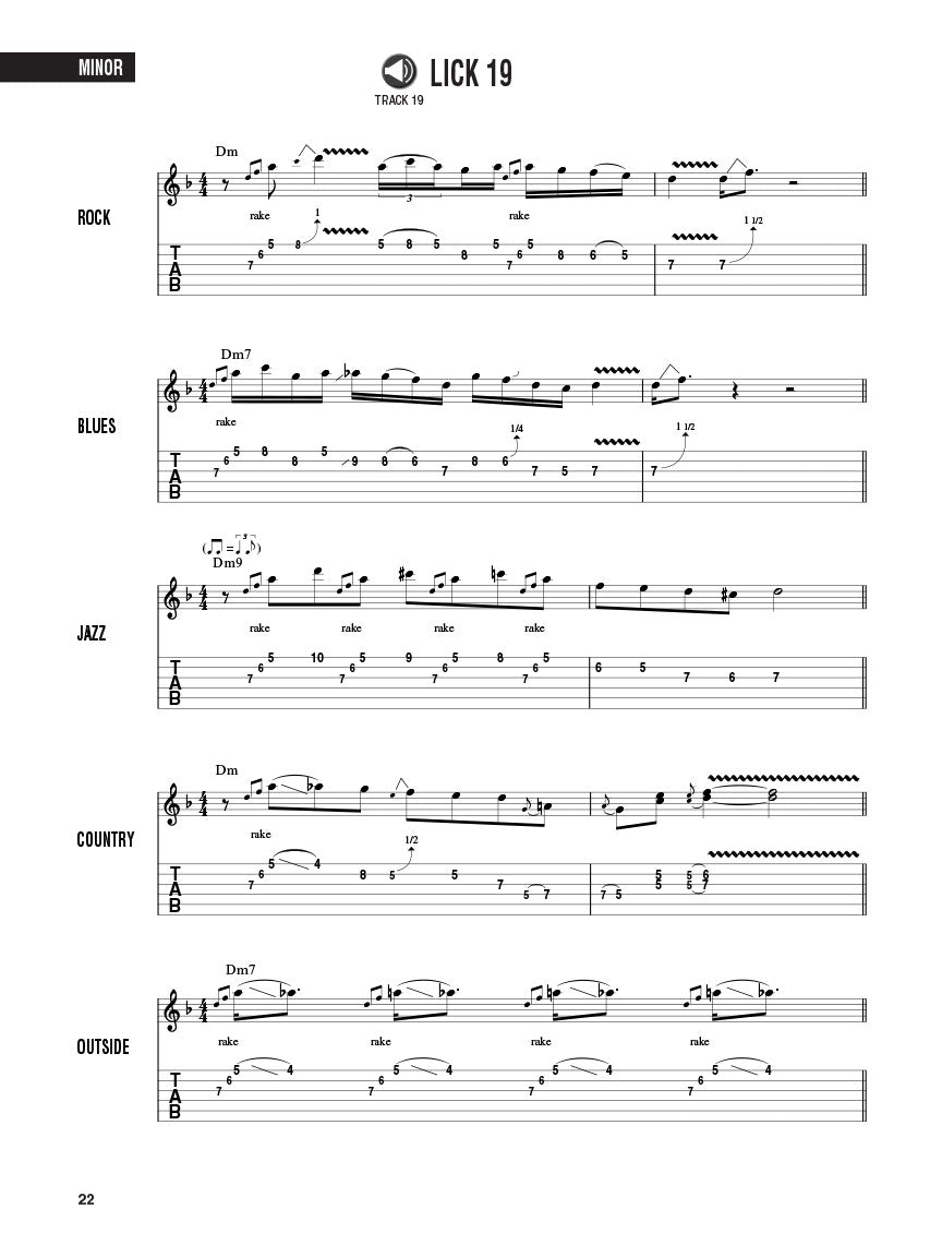 Lead Licks - Hal Leonard Guitar Method Supplement