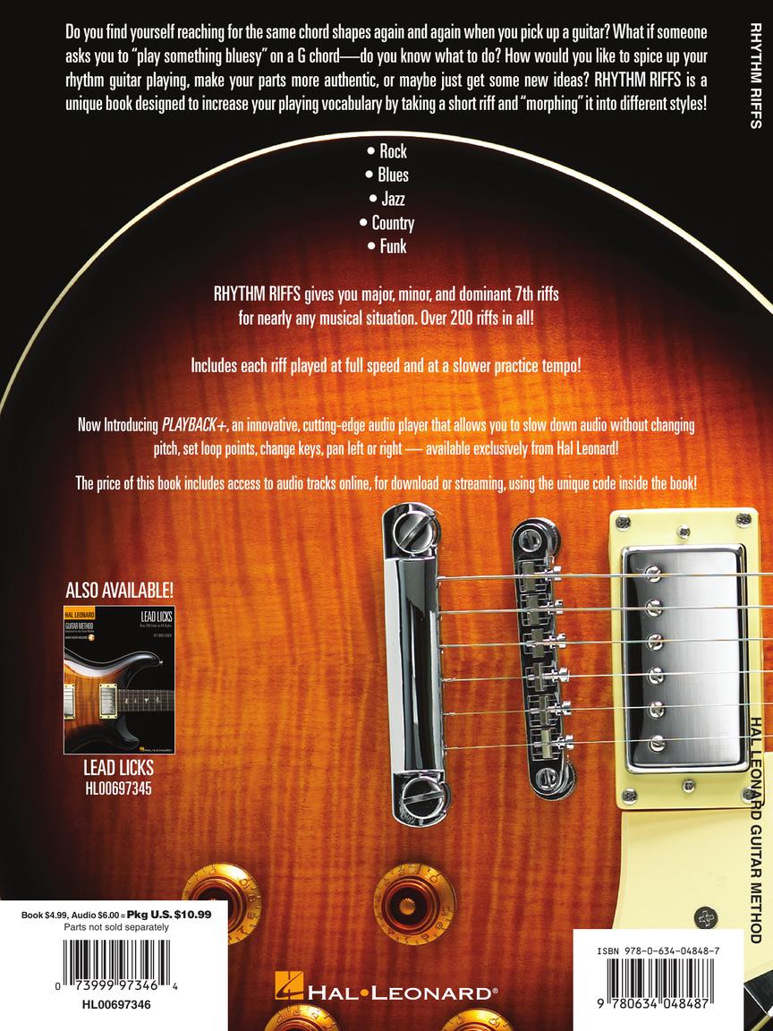 Rhythm Riffs - Hal Leonard Guitar Method Supplement