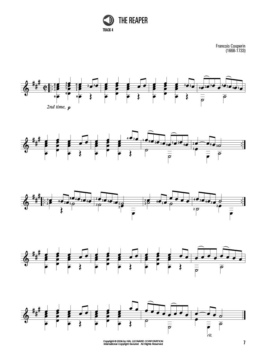 Classical Guitar Pieces - Hal Leonard Guitar Method Supplement