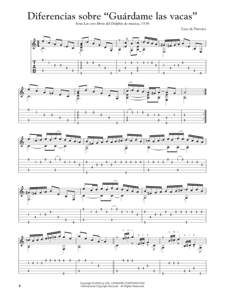 Masterworks for Guitar