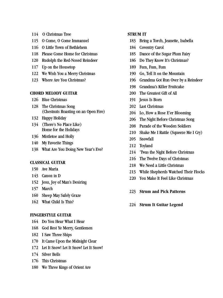 The Ultimate Christmas Guitar Songbook