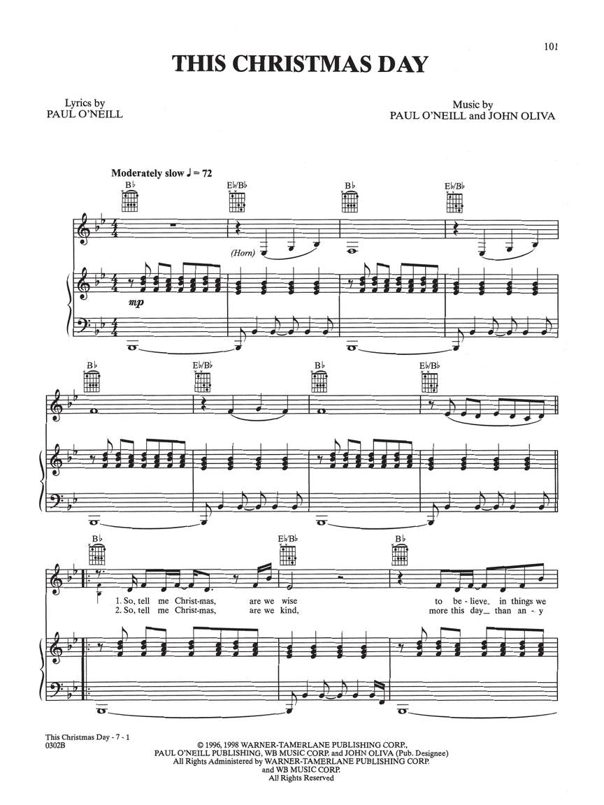 Trans-Siberian Orchestra - Christmas Eve and Other Stories