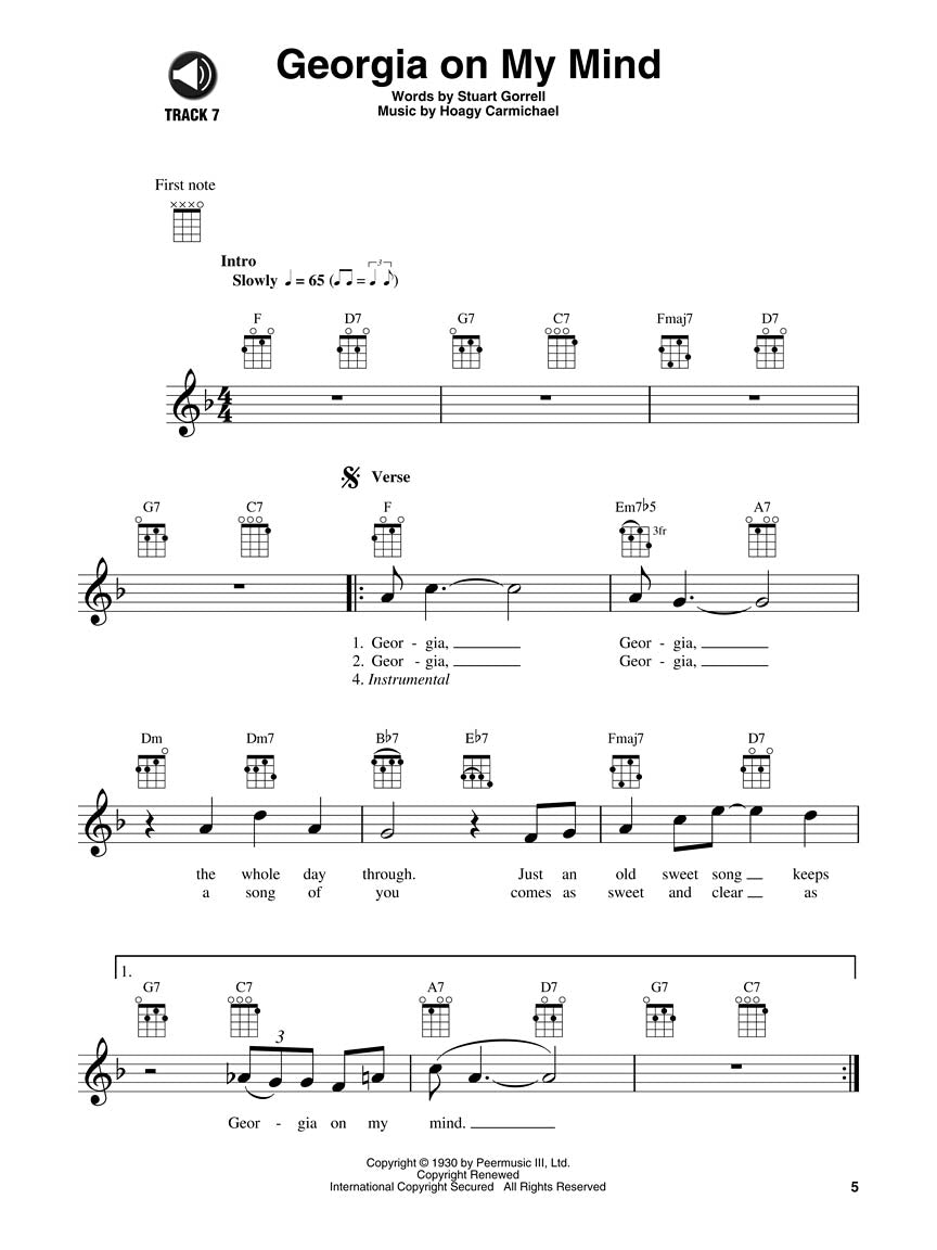 Standards - Ukulele Play-Along Vol. 16