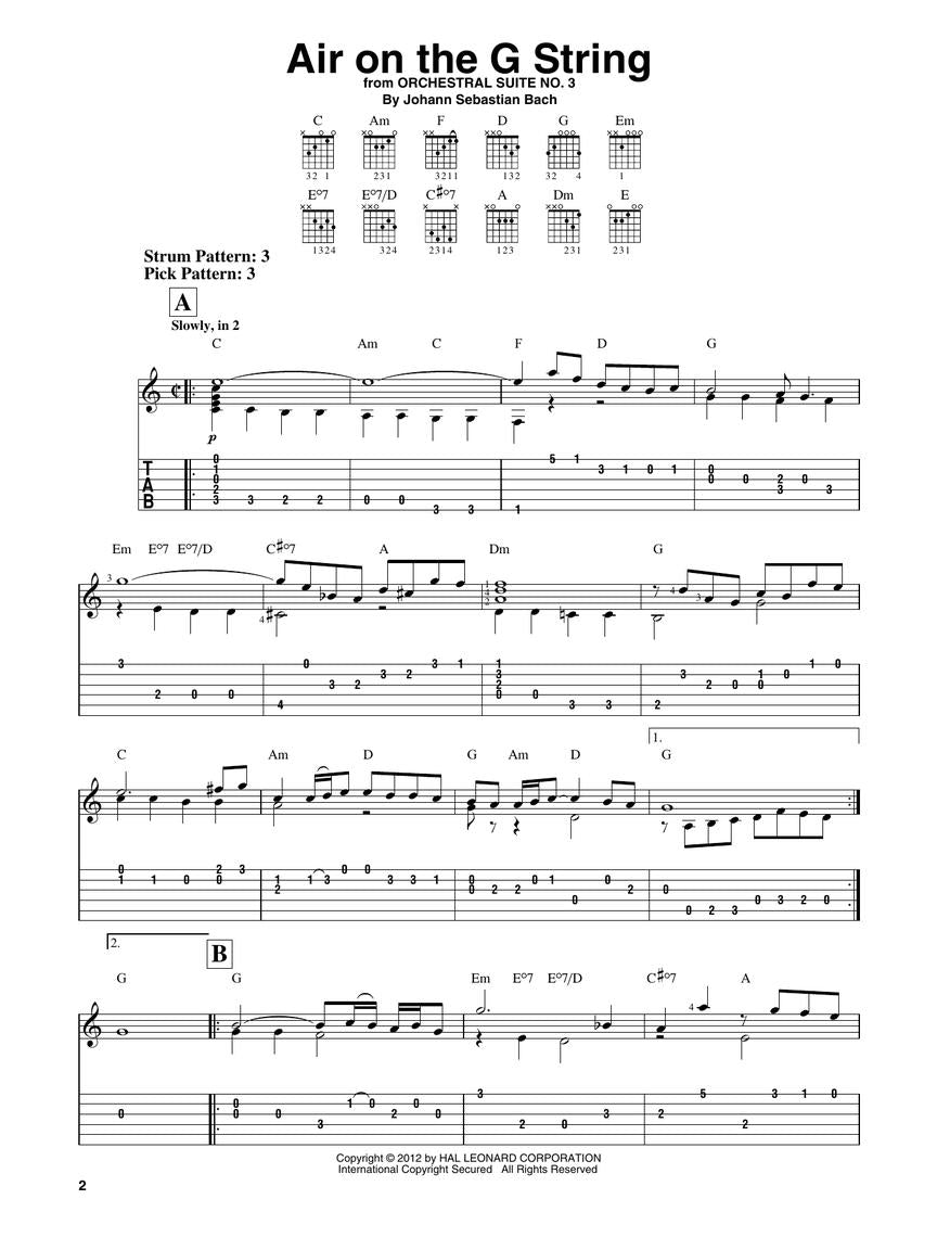 Bach for Easy Guitar