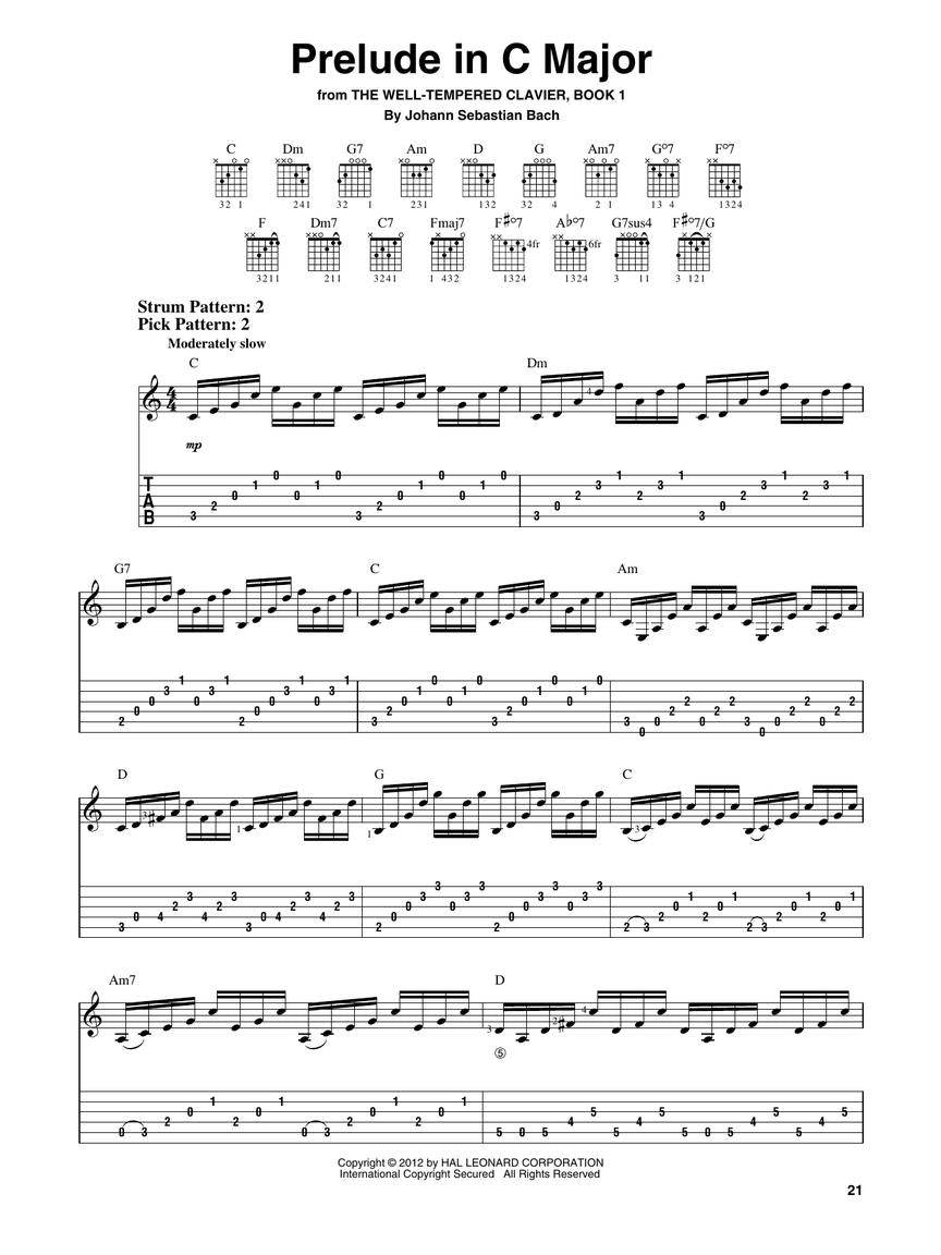 Bach for Easy Guitar