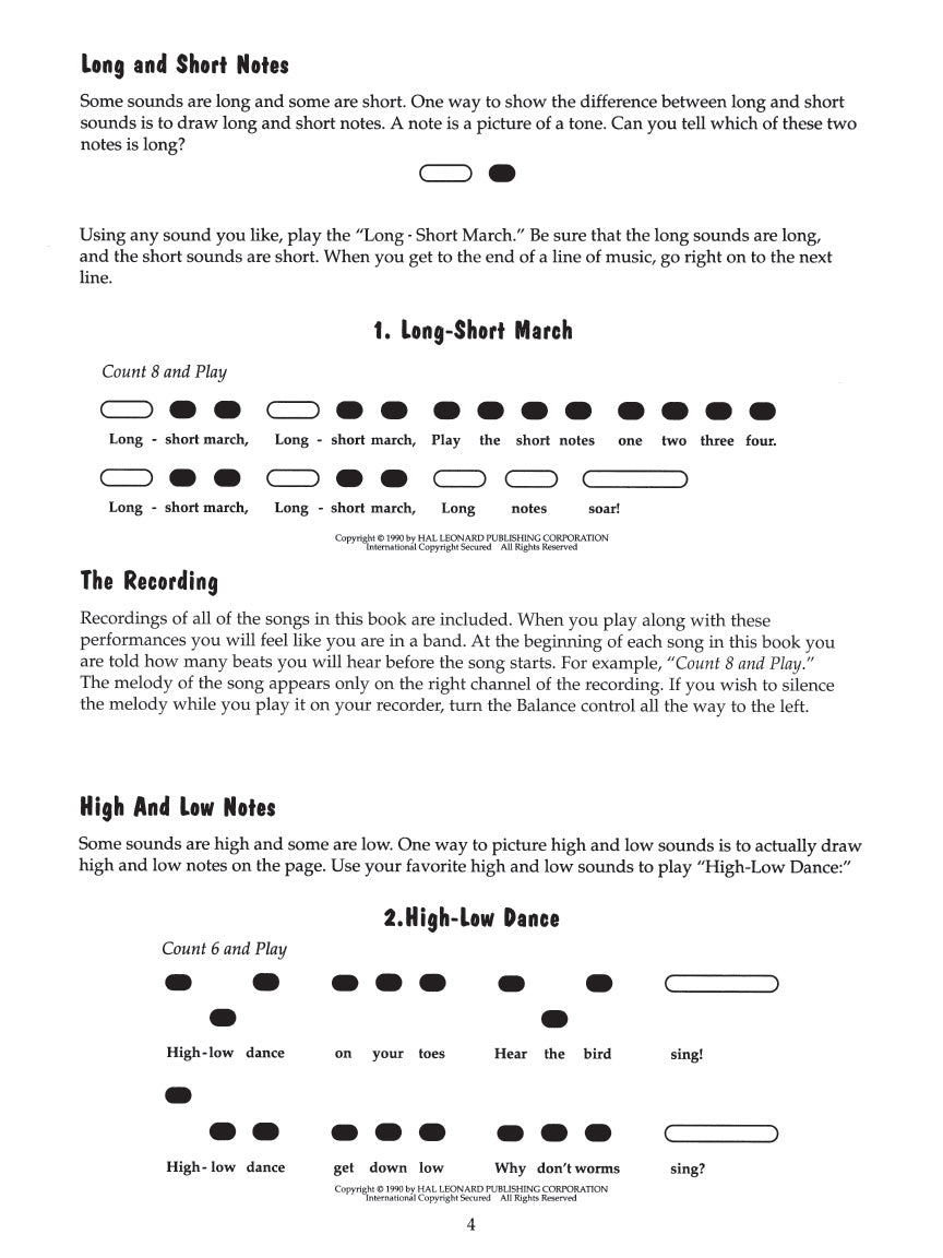 Recorder Fun! - Teach Yourself the Easy Way