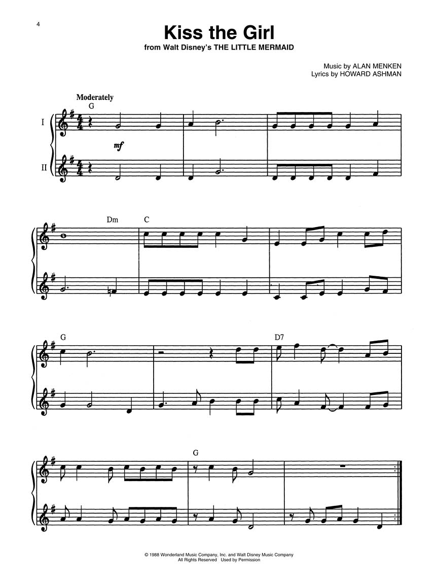 Disney Movie Favorites 9 Hits Arranged for Recorder Solo or Duet