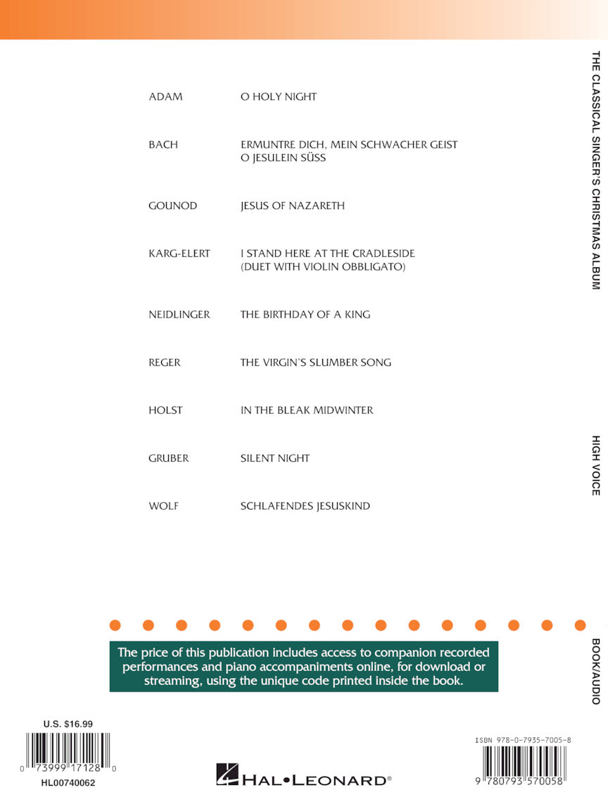 Classical Singer's Christmas Album, The