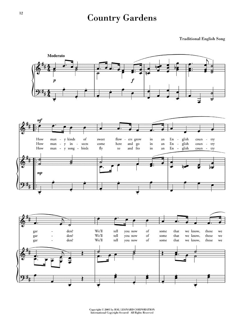 Thirty-Six Solos for Young Singers