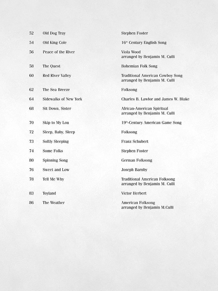 Thirty-Six Solos for Young Singers