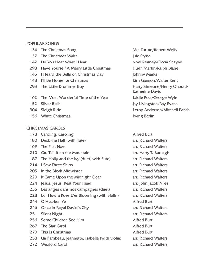 Christmas Collection, The - The Vocal Library