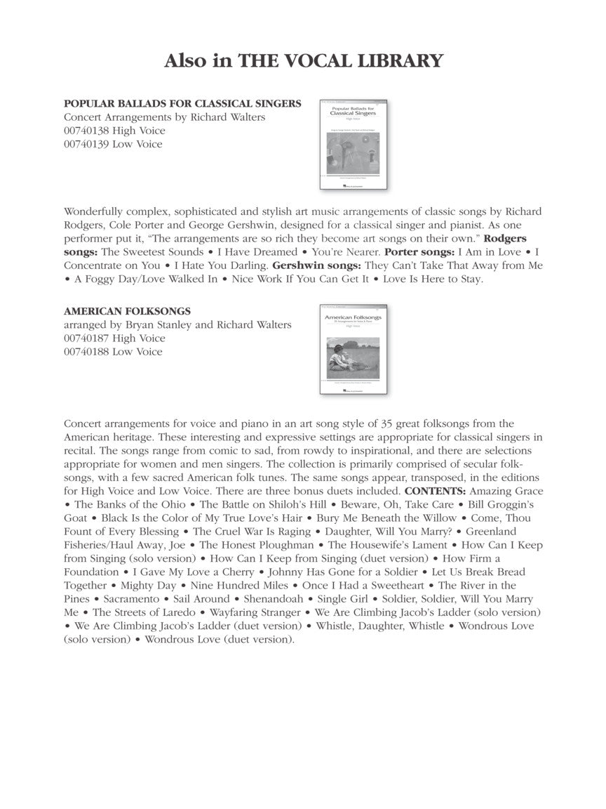 Christmas Collection, The - The Vocal Library