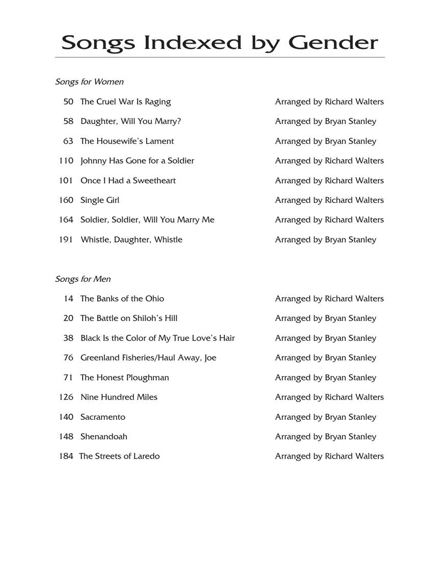 American Folksongs High Voice The Vocal Library