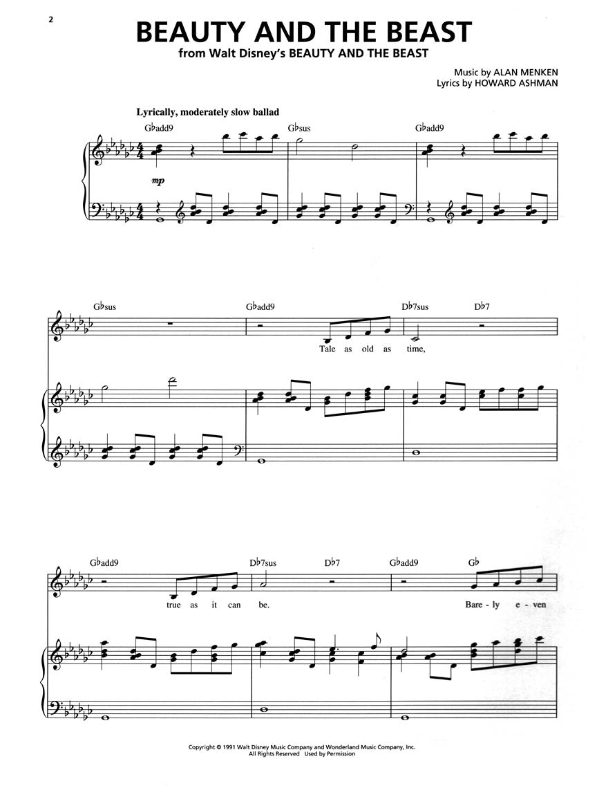 Disney Solos for Kids - Piano/Vocal