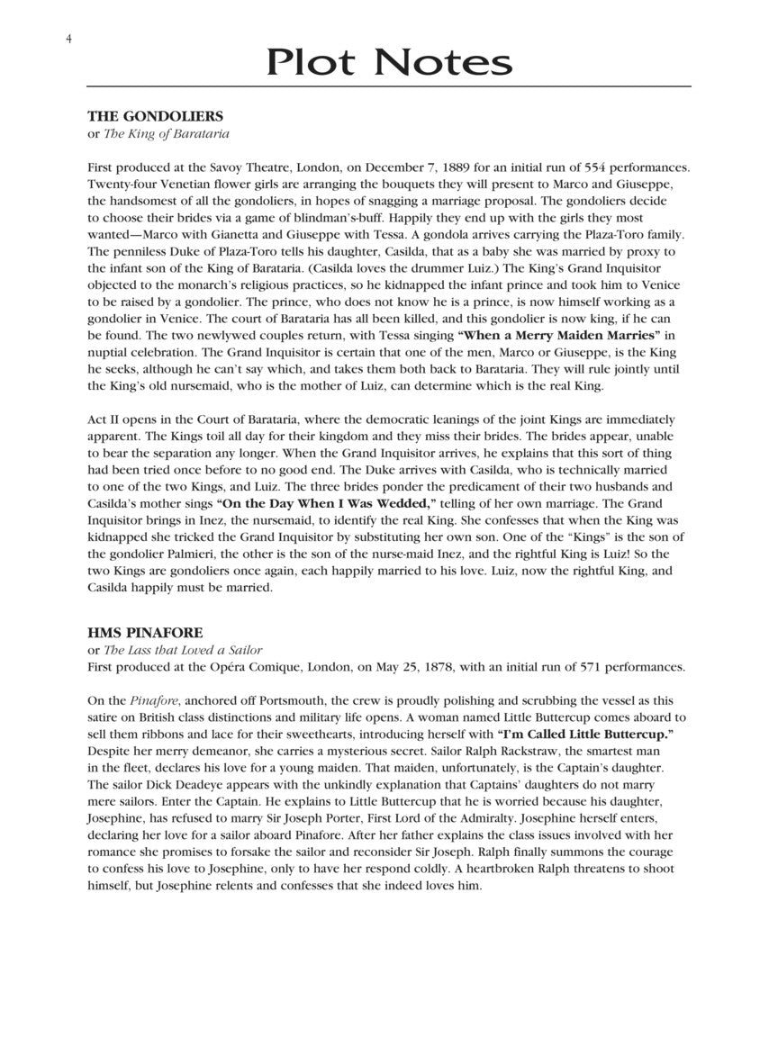 Gilbert & Sullivan for Singers - The Vocal Library