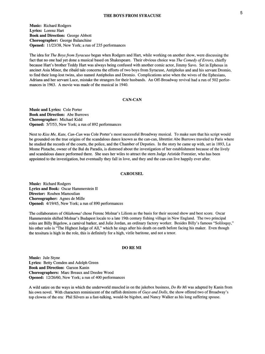 Singer's Musical Theatre Anthology, The - Volume 2
