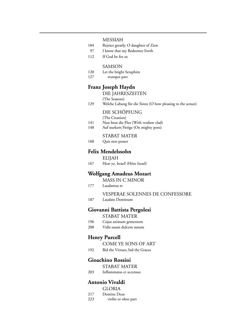 Oratorio Anthology, The - Soprano