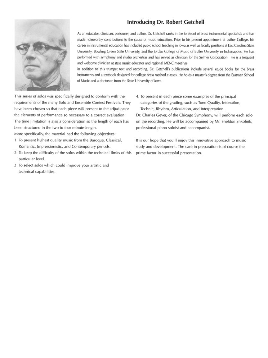 Master Solos Intermediate Level - Trumpet